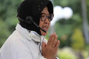 Wali Kota Risma Sampaikan Imbauan Social Distancing dengan Bahasa Madura