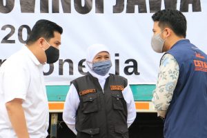 Terima Peralatan Medis dari Kementerian BUMN, Bantu Percepat Penanganan Covid-19 di Jatim