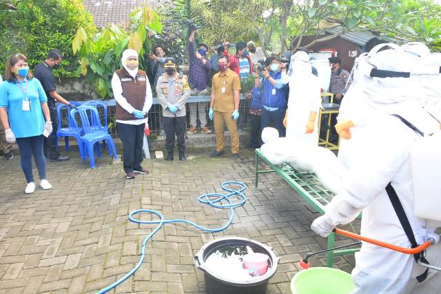 Kampung Tangguh Narubuk Jadi Role Model dalam Persiapan PSBB Malang Raya