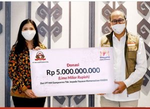 Sampoerna Salurkan Bantuan Melalui Kadin Senilai Rp 5 Miliar