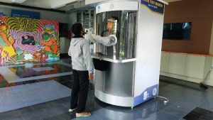 Ini Bilik Tes Swab Covid-19 Rancangan ITS