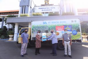 Terima Bantuan Lagi dari PT.Kebon Agung, Risma Wali Kota: Matur Suwun, Tuhan yang Membalas