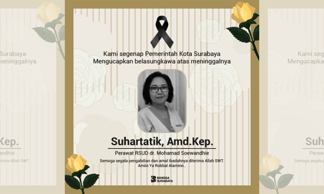 Pemkot Surabaya Sampaikan Duka Cita Mendalam Atas Wafatnya Perawat RSUD dr Soewandhie