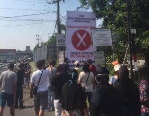 Warga Dua Perumahan Tolak Penggunaan Akses Jalan Untuk Proyek Baru