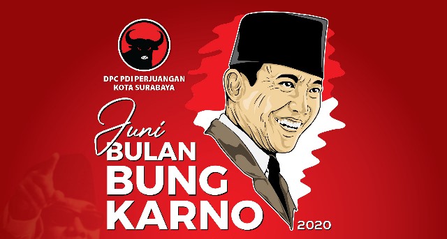 PDIP Surabaya Gelar Lomba Foto hingga Bagi-Bagi Buku di Bulan Bung Karno