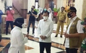 Wali Kota Risma Sambut Kedatangan Kepala BNPB dan Menteri Kesehatan