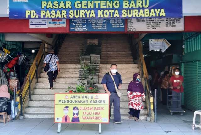 Pemkot Surabaya Siapkan Pasar Genteng Baru dan Tambahrejo Menjadi ‘Pasar Tangguh’