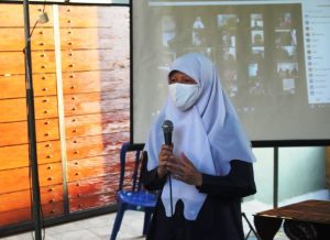 Gelar Reses Via Tele Konferensi, Reni Astuti Paparkan Pentingnya Kampung Tangguh, BST hingga PPDB