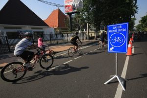 Fasilitasi Pesepeda agar Lebih Tertib dan Aman, Dishub Surabaya Siapkan Lajur Khusus