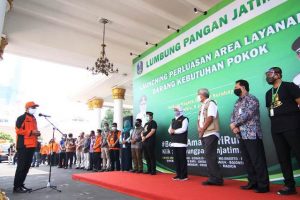 Perluas Lagi Layanan Lumbung Pangan Hingga ke 28 Daerah Jatim, Gandeng Ojol dan PT Pos