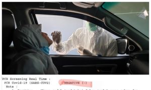 Pastikan Diri Sehat Saat Layani Warga, Reni Astuti Lakukan Swab Mandiri, Hasil Negatif