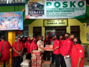 Gerak Cepat, PDIP Surabaya Bantu Warga Korban Kebakaran di Morokrembangan