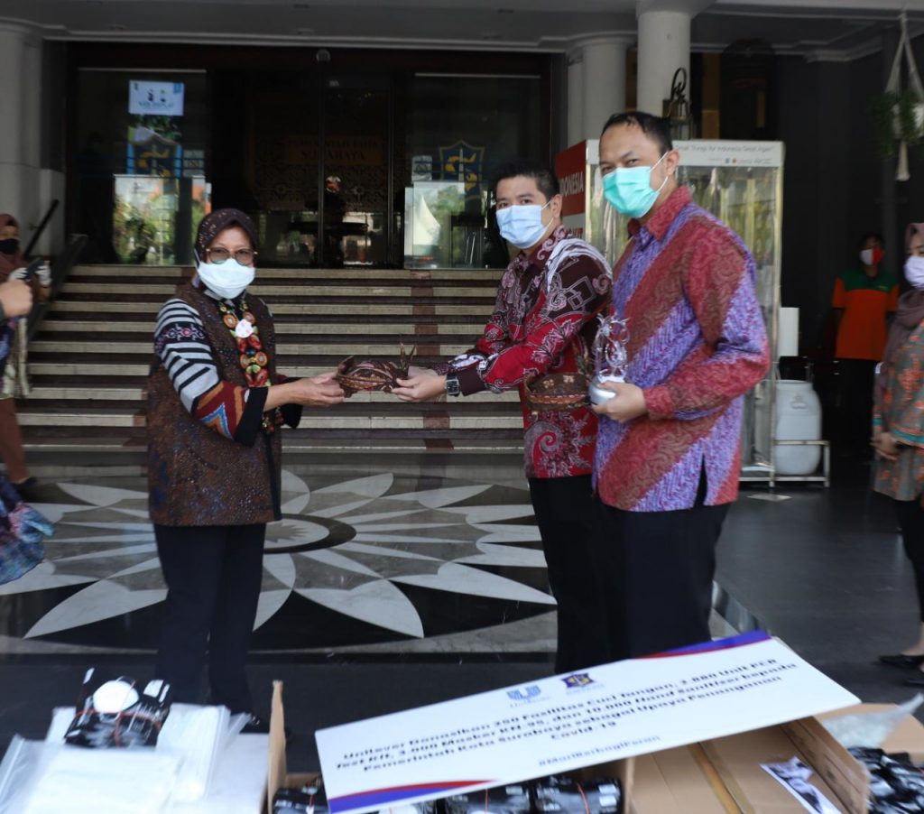 Ikut Tergerak Tangani Covid-19, Unilever Bantu Ribuan PCR hingga Fasilitas Cuci Tangan ke Pemkot Surabaya