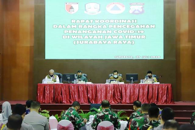 Sekdaprov Jatim Apresiasi Dukungan BNPB Terapkan Operasi Kewilayahan Berbasis Kecamatan di Surabaya Raya