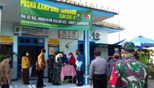 Kasus Covid-19 Terus Menurun, Ini Resep Tiga Pilar Kecamatan Tandes Surabaya