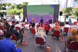 Diskusi Bersama Dirut RS dan Kemenkes, Wali Kota Risma ajak Bersama-sama Tekan Angka Kematian Pasien