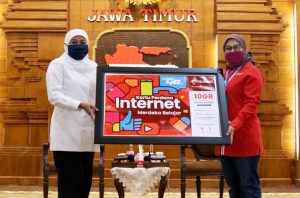 Jatim Terima Bantuan 1,3 Juta Paket Merdeka Belajar dari Telkomsel
