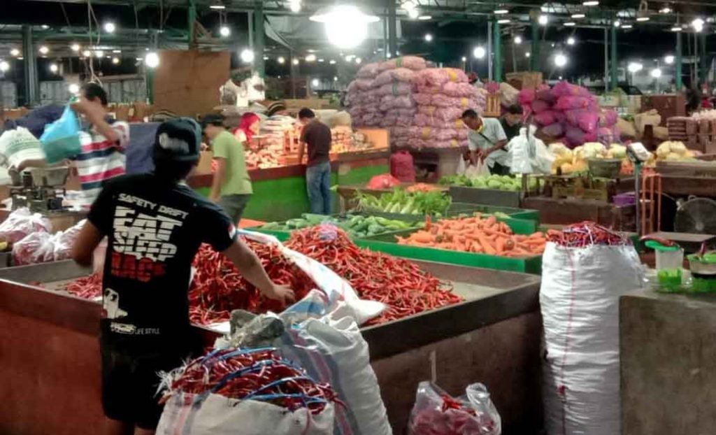 Sempat Sepi Tiga Hari, Pasar Induk Osowilangun Surabaya Kembali Ramai
