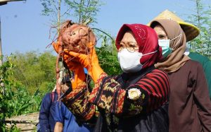 Panen Ketela Rambat Madu di BTMD Jeruk jadi Bukti Surabaya Bisa Swadaya Pangan Sendiri