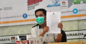 Hari Ini (23/09), KPU Surabaya Tetapkan Dua Paslon untuk Pilwali Surabaya 2020