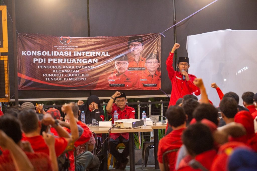 Pasca Rekom Eri-Armuji, PDIP Surabaya Gerak Cepat Solidkan Barisan