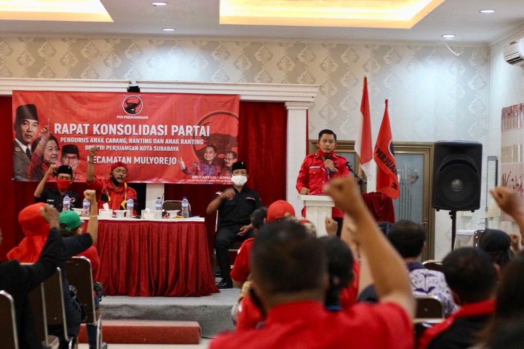Kampanye Eri-Armuji, PDIP Gerakkan Jaringan Di Kampung-Kampung