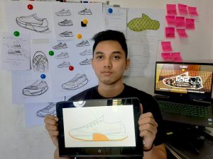 Desain Sepatu Ramah Lingkungan, Mahasiswa ITS Juarai IFCC 2020