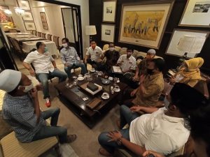 Eri Cahyadi dan Ketua DPC PDIP Surabaya Gelar Konsolidasi dengan Parpol Non-Parlemen