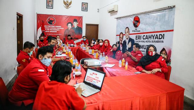 Catat Dua Kejanggalan di Rapat Persiapan Penetapan Calon, Tim Eri-Armuji Protes ke KPU Surabaya