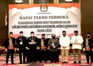 Pengundian Nomer Urut Paslon Kelana Aprilianto-Dwi Astutik Tertunda, KPU Sidoarjo: Otomatis Nomer 3