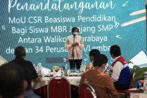 Terima CSR Beasiswa Pendidikan Sekitar Rp 4 Miliar, Pemkot Surabaya Salurkan kepada Siswa MBR