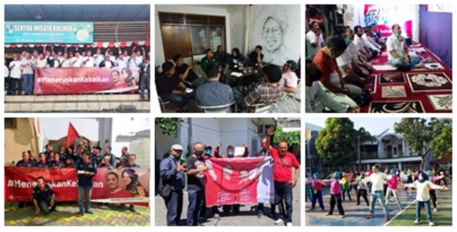 Relawan Eri-Armuji Terus Bermunculan, PDIP Surabaya: Ini wujud gotong royong masyarakat