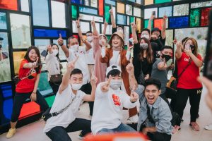 Paslon Eri-Armudji Explore Surabaya Bareng Milenial, Begini Keseruannya