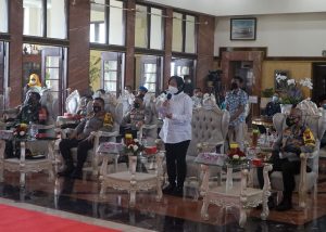 Gelar Deklarasi Jogo Suroboyo Damai bersama Seribu Elemen Masyarakat, Ini Pesan Wali Kota Risma