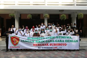 Siap Jaga Surabaya dari Anarkisme, Ini Pesan Wali Kota Risma ke Komunitas Jogoboyo