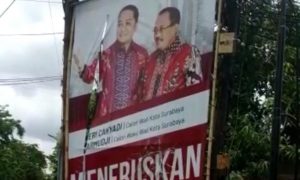 Minta Perusakan Baliho dan Spanduk ErJi Tak Dibalas, Jubir: Mari beradu gagasan dan program