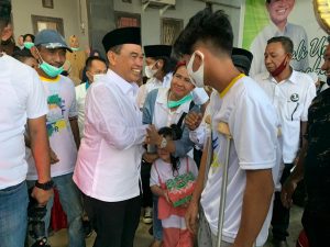 Penyandang Disabilitas Sebut Zairullah Azhar Pemimpin Berhati Mulia