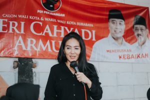 Pertebal Kemenangan Paslon No 1, ‘Oneng’ Rieke D.P: Warga Surabaya harus teguh
