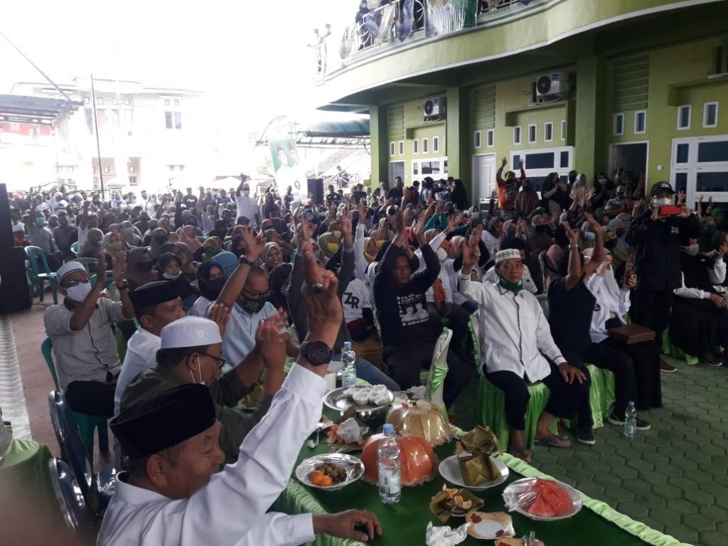 Tim Paslon ZR Geber Kampanye Dialogis di Dua Wilayah Kandang Banteng