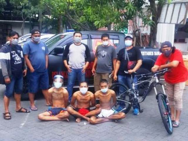 Polisi Surabaya Bekuk Komplotan Pencuri Sepeda Angin di Kawasan Darmo