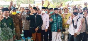 Turun ke 4 Desa di Kecamatan Karang Bintang, M Rusli: Paslon ZR siap kembalikan kejayaan Tanah Bumbu