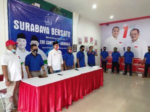 Eks Pengurus NasDem Surabaya Deklarasi Dukung Eri-Armuji, Vinsensius Awey Desak Ketua DPD Bersikap Tegas
