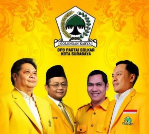 Usung Tagline #SeduluranSaklawase di Masa Tenang, Ini Pernyataan Partai Golkar Surabaya