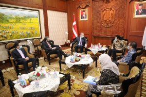 Terima Dubes Denmark, Wagub Emil Perluas Peluang Kerjasama Kemaritiman