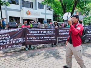 Desak Pengusutan Penggunaan Bantuan BNPB untuk Kampanye, MAPEKAT Grudug Bawaslu
