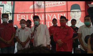 Unggul di Hitung Cepat Lembaga Survei, Ini Pesan Eri Cahyadi dan Armuji