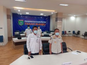 Jajaran Pemkab Tanbu Ikuti Acara Peringatan Harkoda 2020 secara Virtual Bersama Presiden