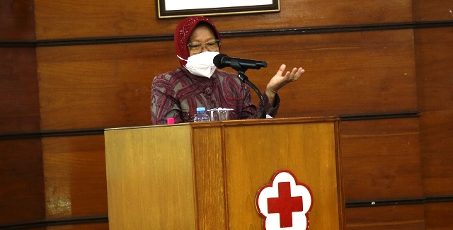 Wali Kota Risma Ingin Ada Redundant untuk Unit Transfusi Darah di Surabaya