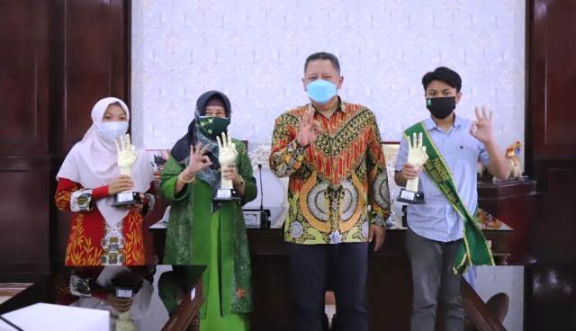 Bertemakan ‘Climate Action on Pandemic’, Penghargaan Surabaya Eco School 2020 Diberikan kepada 40 Pemenang