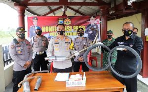 Grebek Balap Liar, Aparat Gabungan di Kediri Amankan 134 Sepeda Motor